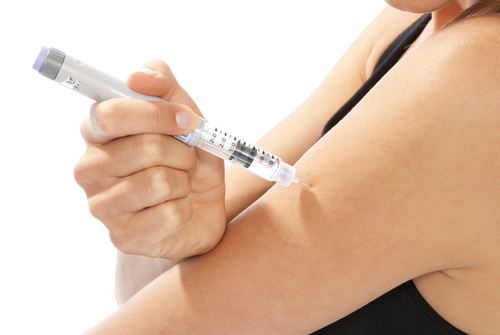 tehotenská cukrovka - pichanie inzulínu