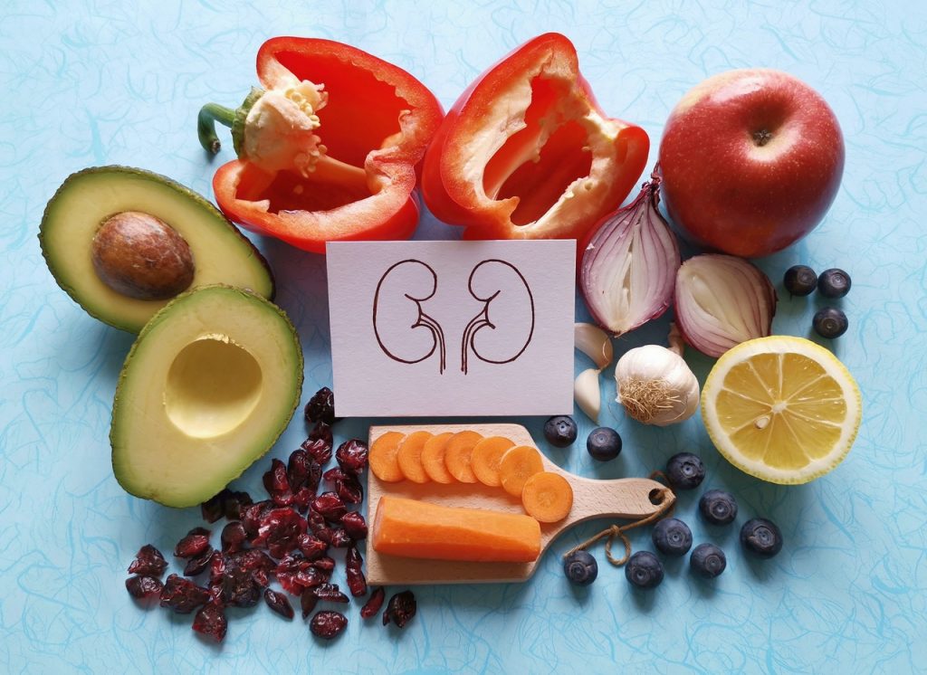 ovocie a zelenina - zdravie obličiek